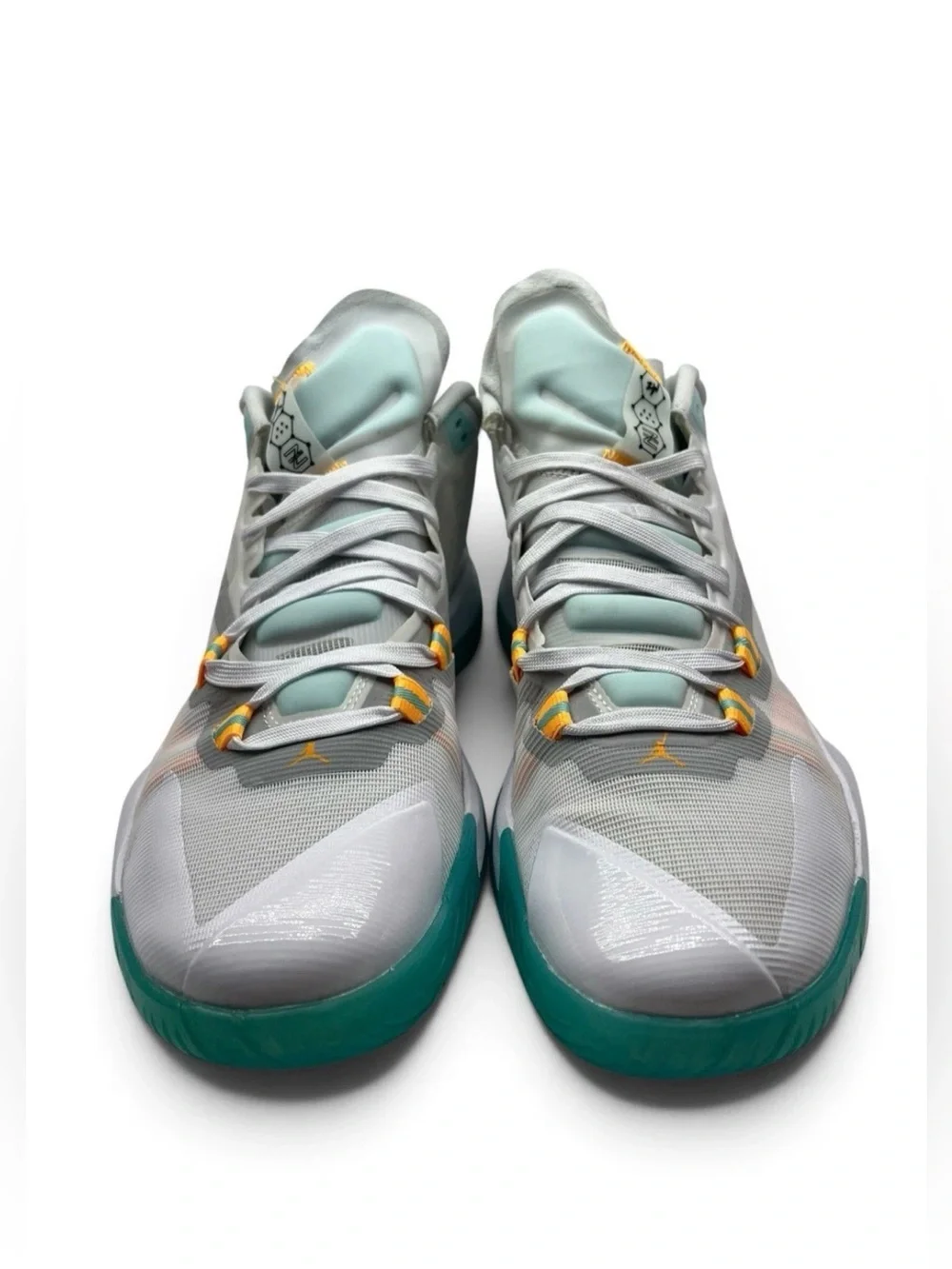 NEW Jordan Zion 1 “Turquoise Laser Orange” Shoes Sz 11